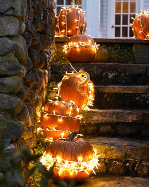 27 DIY String Lights Ideas For Fall Porch and Yard - Amazing DIY