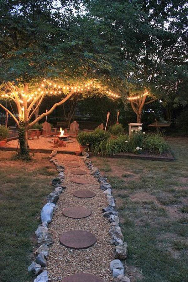27 DIY String Lights Ideas For Fall Porch and Yard - Amazing DIY