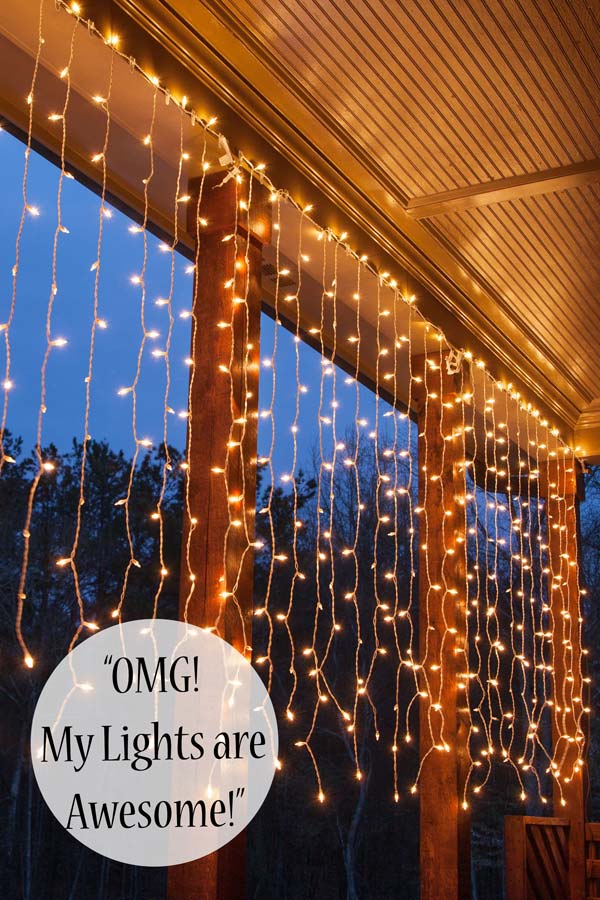 27 DIY String Lights Ideas For Fall Porch and Yard - Amazing DIY