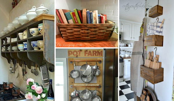 Kitchen Storage Organization Ideas - Sugar Maple Farmhouse