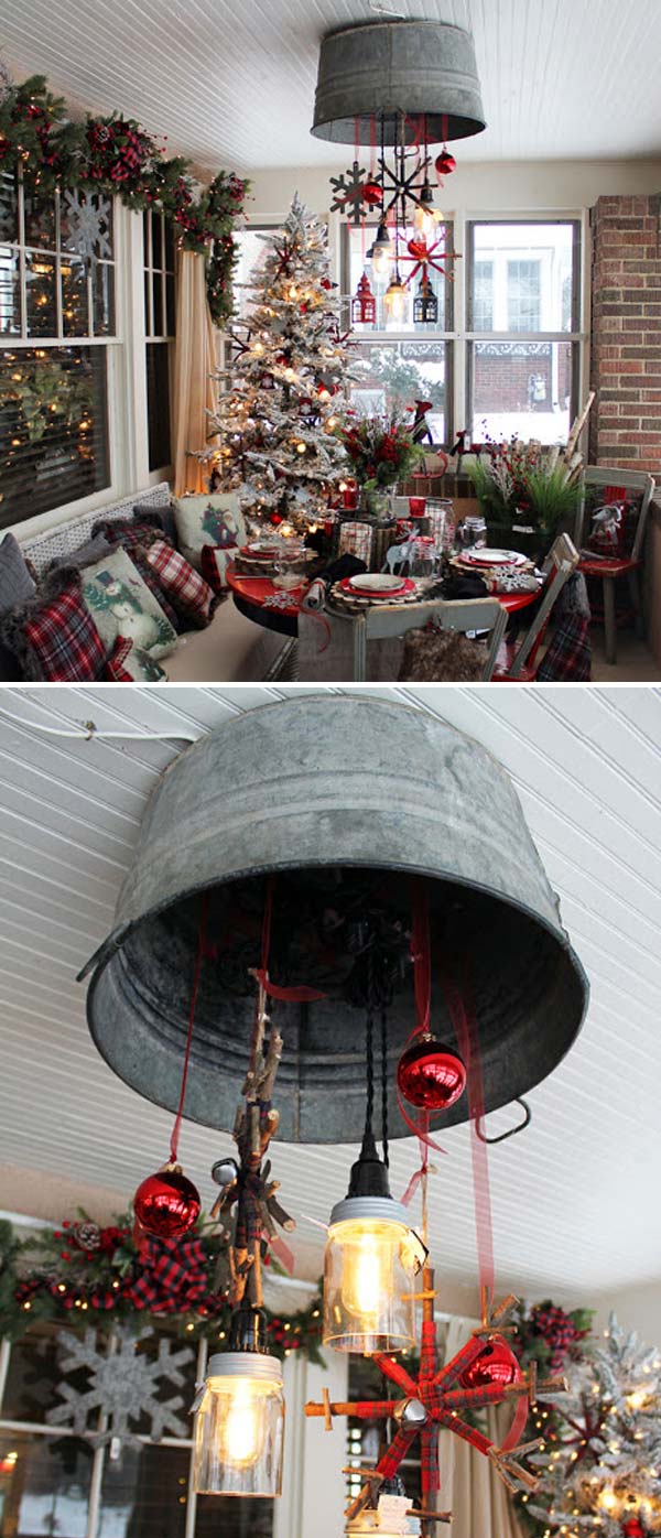 Creative Ideas to Use Galvanized Buckets in Holiday Decor - Amazing DIY