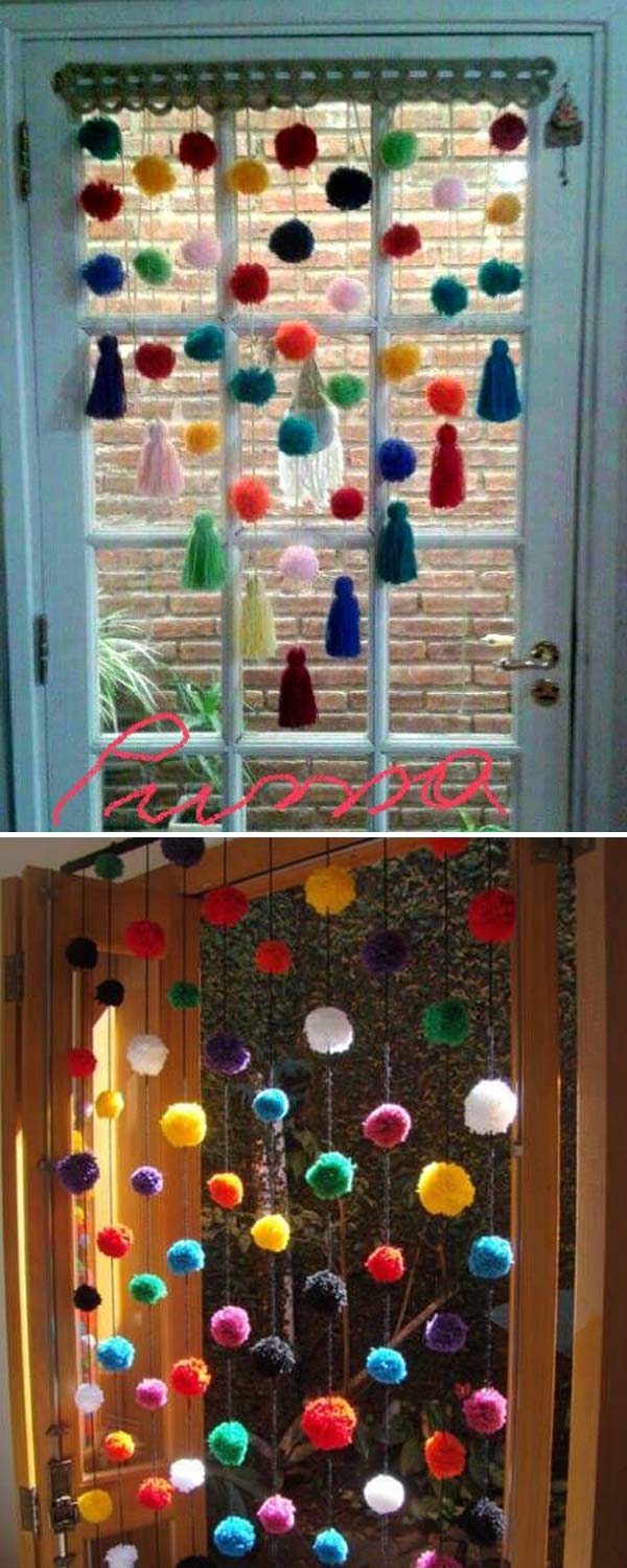 Playful Ball Curtain