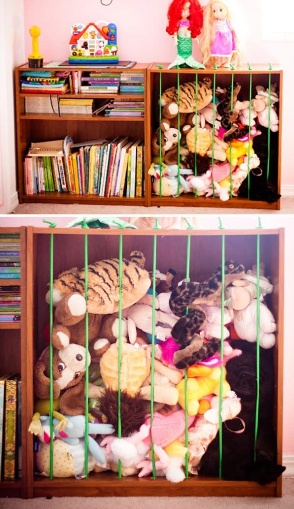 stuffed animal storage ideas diy