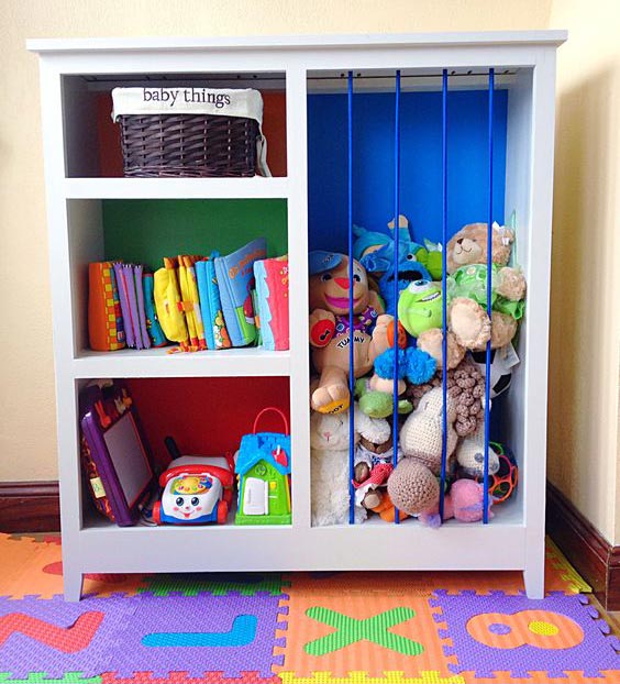 diy zoo toy organizer