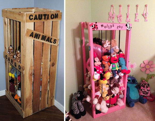 Stuffed animal jail shop storage