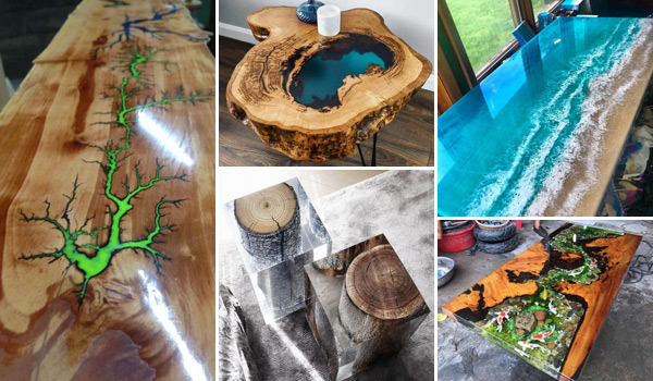 The Most Fabulous 15 Epoxy Resin Wood Tables