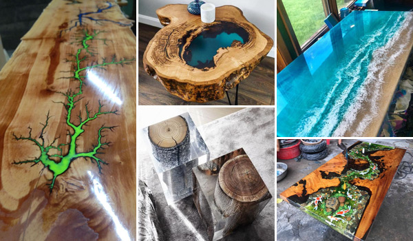 The Most Fabulous 15 Epoxy Resin Wood Tables Amazing DIY 