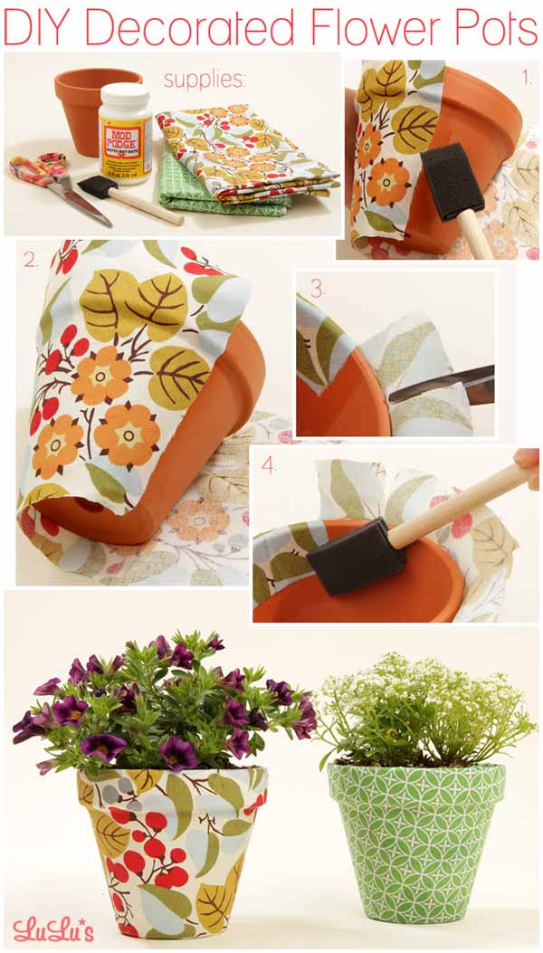 How to Make Beautiful Flower Pots at Home