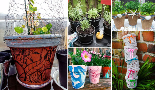 How to Clean Garden Pots and Containers