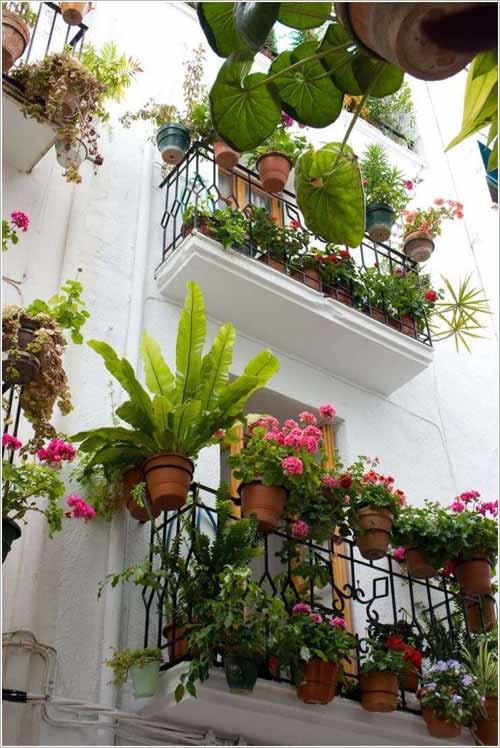 19 Railing Planter Ideas For Making Small Balcony Gardens