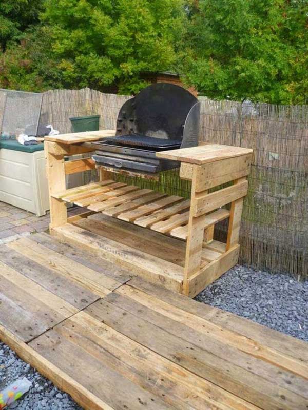 Diy Grill Station Ideas To Make Your, Outdoor Wood Grill Station