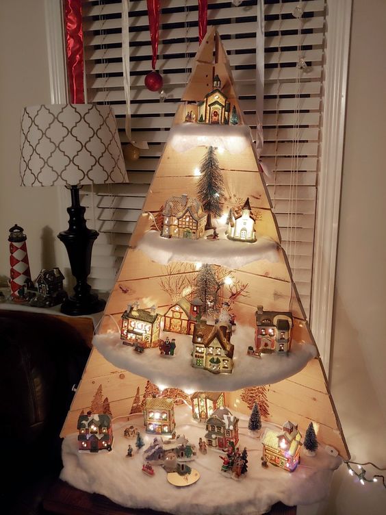 A New Way to Display that Christmas Village!