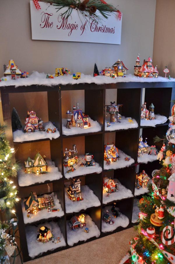 Christmas Village Display Ideas