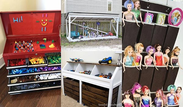 70 Cheap and Easy Toy Storage Ideas