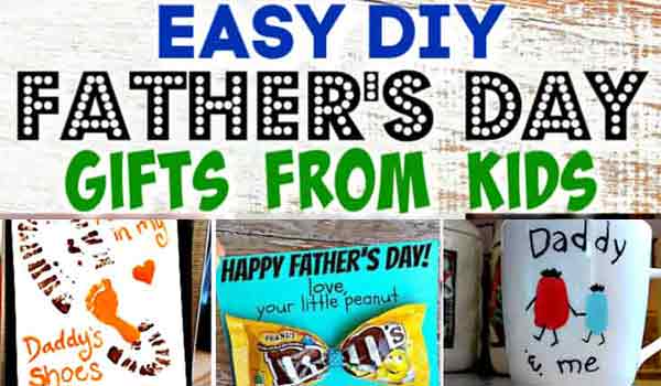24 Simple & Exciting DIY Kids Gift Ideas for Father and GrandPa