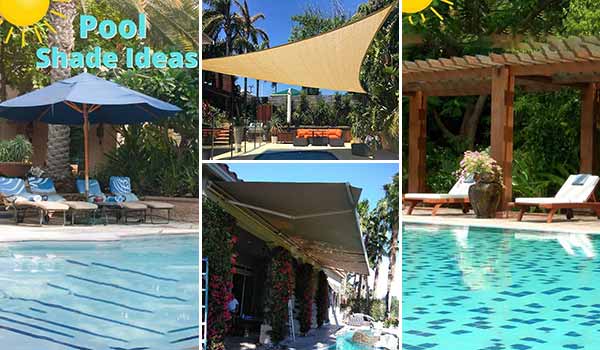 12 Reviving, Creative, Inspiring, and Innovative Pool Shade and Canopy Ideas