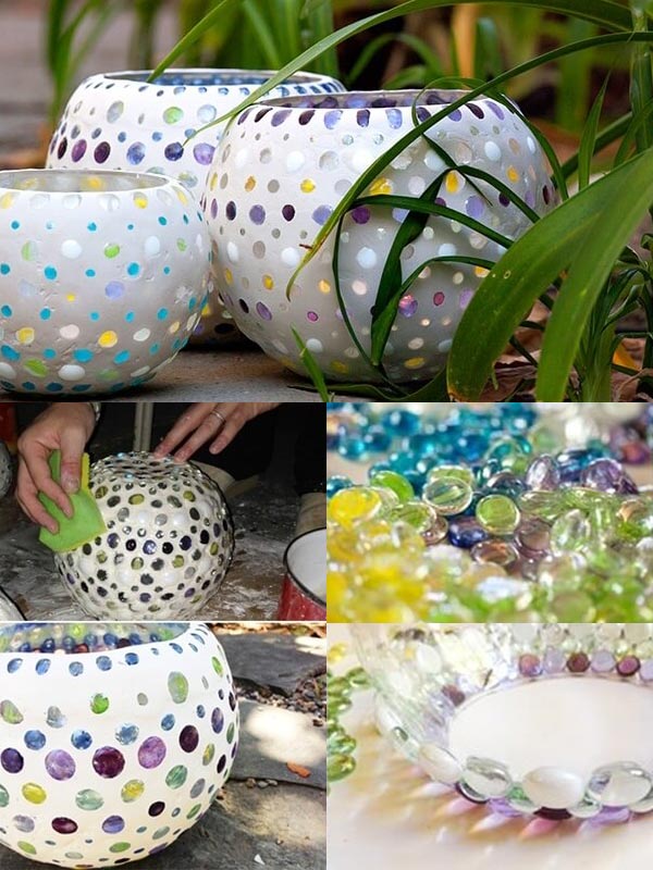Simple, Innovative, and Interesting Glass Pebble DIY Ideas