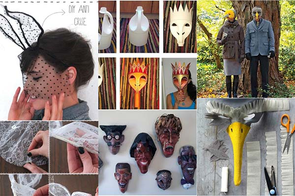 21 Unique DIY Halloween Masks For Adults And Kids