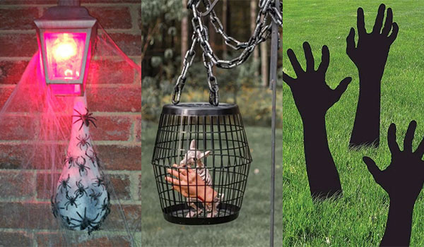 14 Inspiring and Cost-Efficient Outdoor Halloween Decoration Ideas