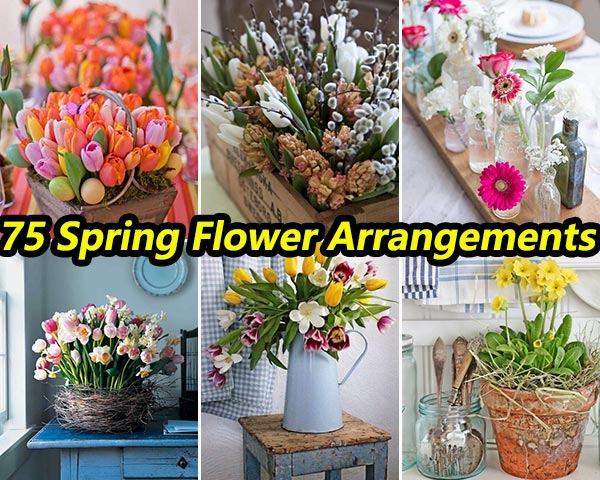 Spring Flower Arrangements