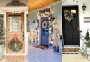 From Classic to Chic: 49 Must-See Farmhouse Christmas Porch Decor Ideas