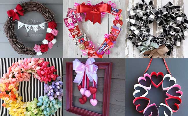 100 DIY Valentine’s Day Wreaths for a Heartwarming Home