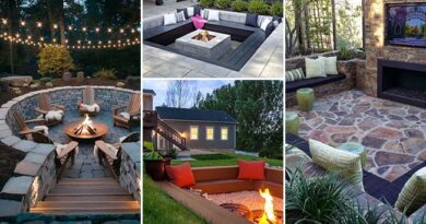 21 Awesome Sunken Fire Pit Ideas To Steal for Cozy Nights
