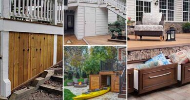 22 Creative and Practical Under-Deck Storage Solutions