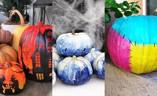 110 Creative Halloween Pumpkin Painting Ideas to Try This Fall